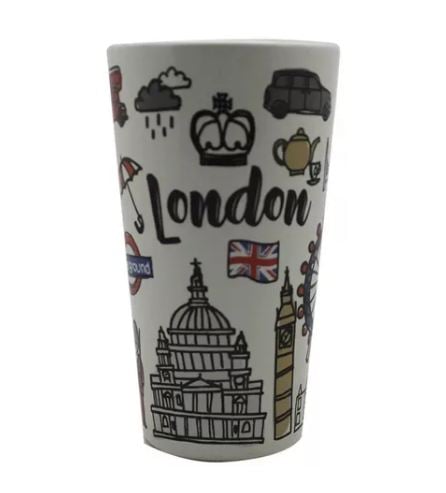 TAZÓN LATTE CITY COLLECTION GLASSO - LONDRES - 1