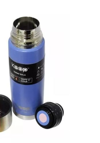 TERMO BALA 1L RUBBER KEEP - MORADO - 2