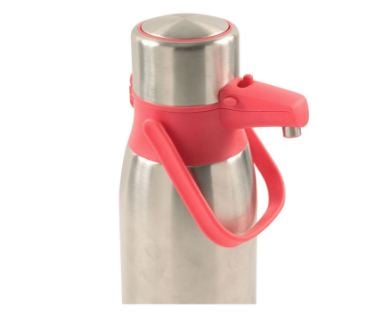 TERMO SIFÓN 1,9 LITROS ACERO INOXIDABLE KEEP - ROSA - 2