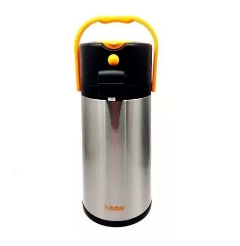 TERMO SIFÓN 1.9LT KEEP ACERO INOXIDABLE KEEP - AMARILLO - 1