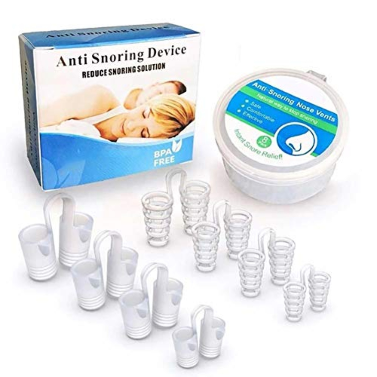 MINI DILATADORES NAZAL OEM SILICON ANTIRRONQUIDO - 1