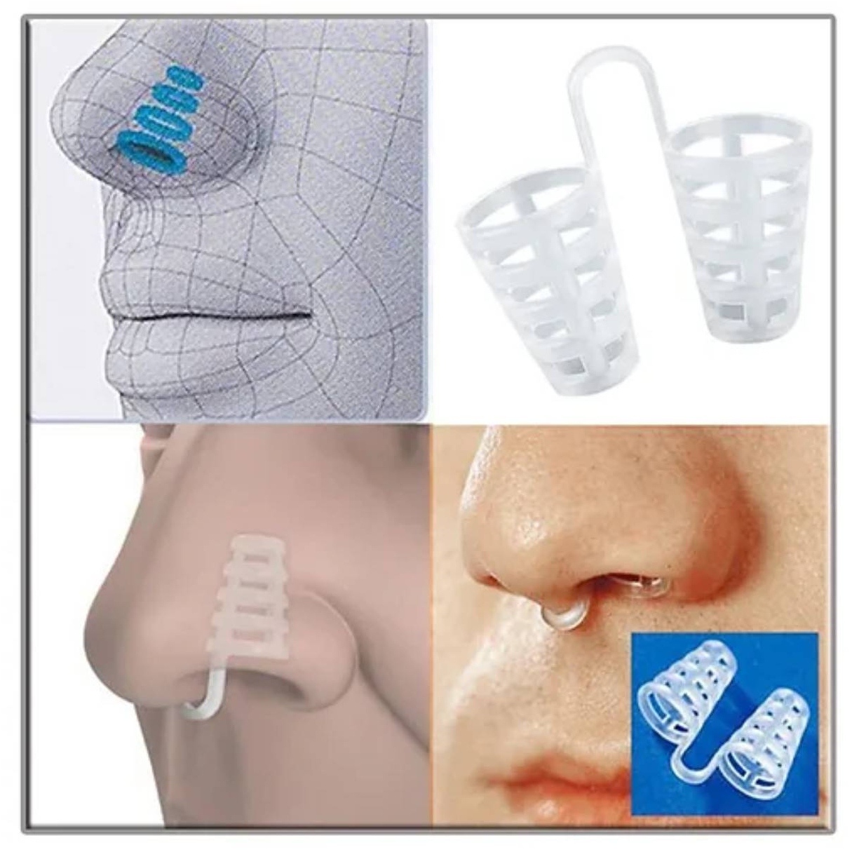 MINI DILATADORES NAZAL OEM SILICON ANTIRRONQUIDO - 2