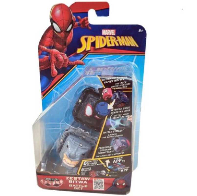 PLAY SET CUBOS DE BATALLA MILES MORALES - RHINO - 1
