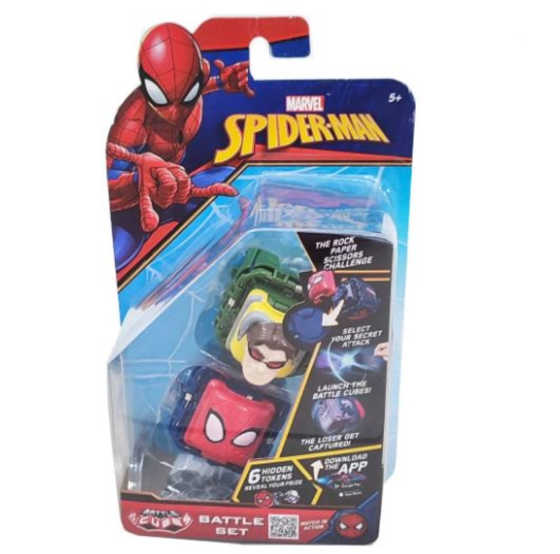 PLAY SET CUBOS DE BATALLA OCTOPUS - SPIDERMAN - 1