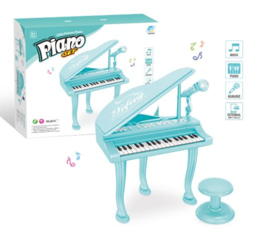 PIANO CON ASIENTO - CELESTE - 2