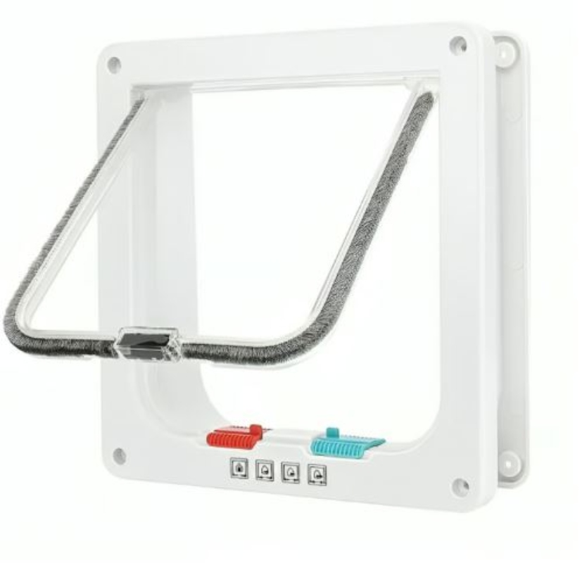 PUERTA PERROS GATOS OEM ABATIBLE EXTERIOR INTERIOR - 1