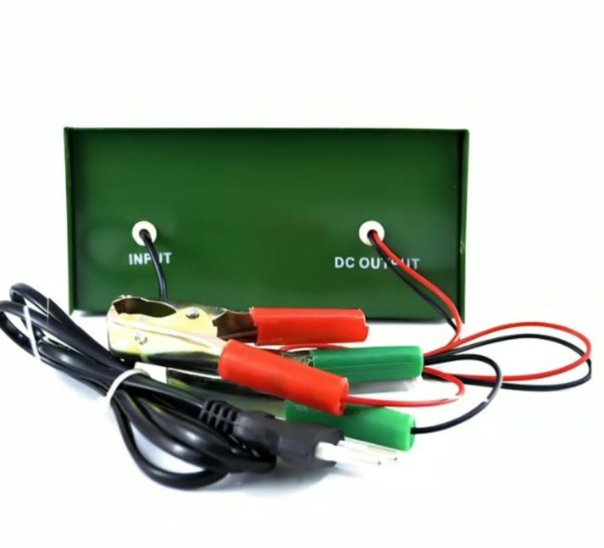 CARGADOR DE BATERIA 12V Y 6V AUTO - 1
