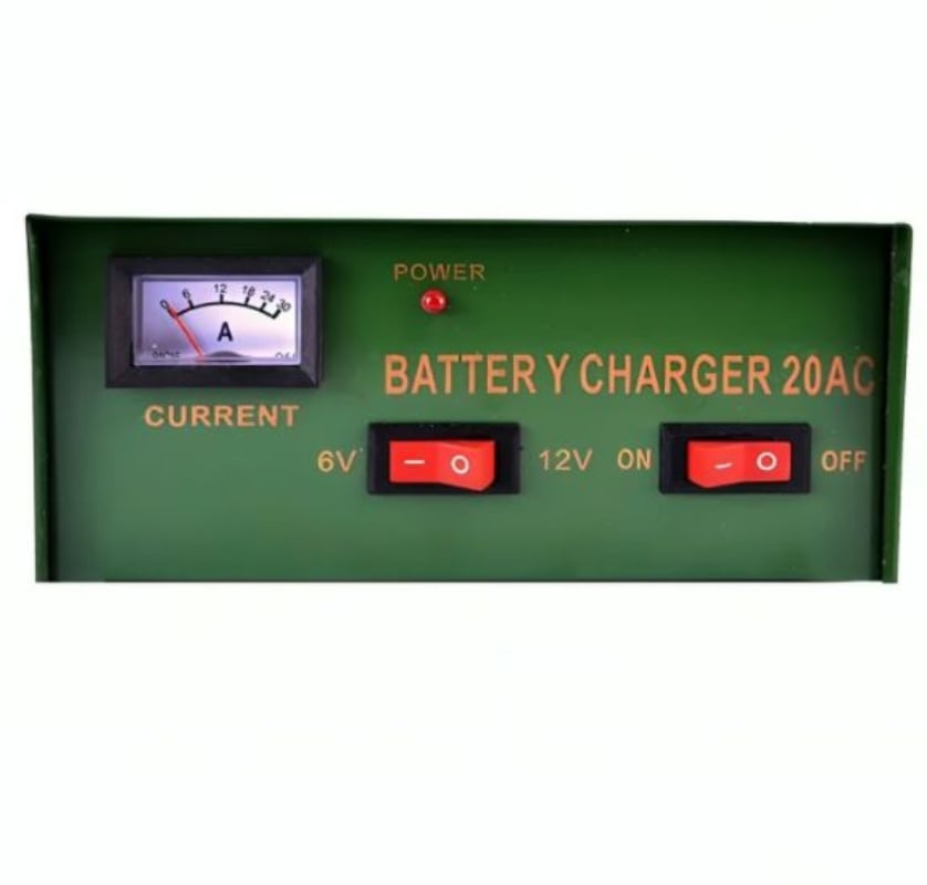CARGADOR DE BATERIA 12V Y 6V AUTO - 2