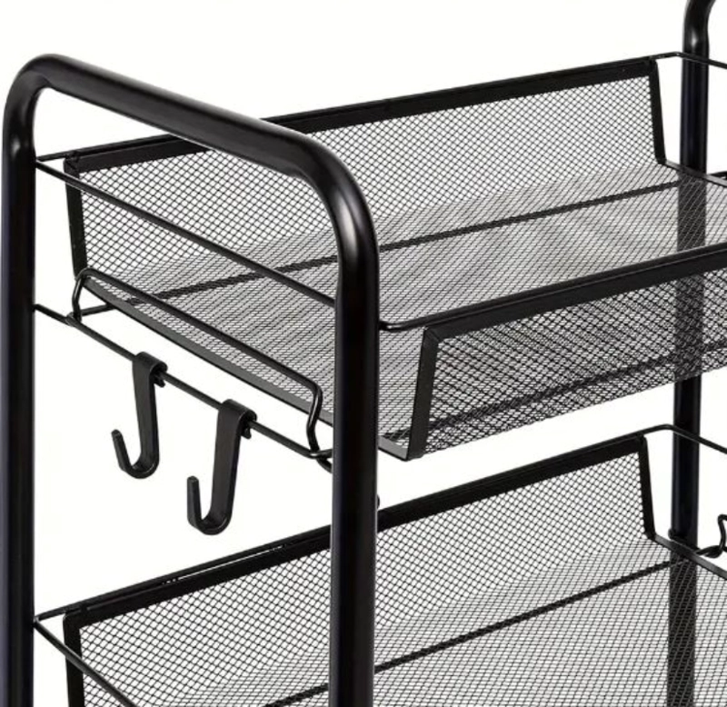 CARRITO CARRO ORGANIZADOR CON RUEDA MULTIUSO 4 NIVELES - 2