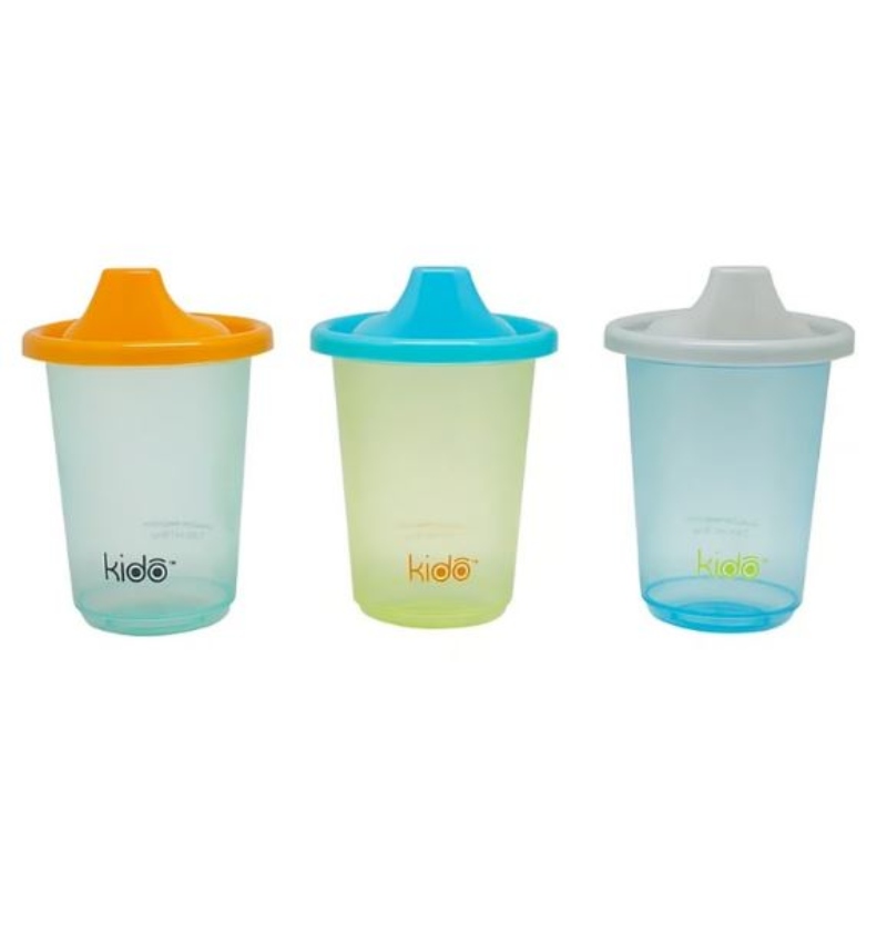 SET 3 VASOS REUSABLE CUPS KEEP KIDO - MOD 3 - 2