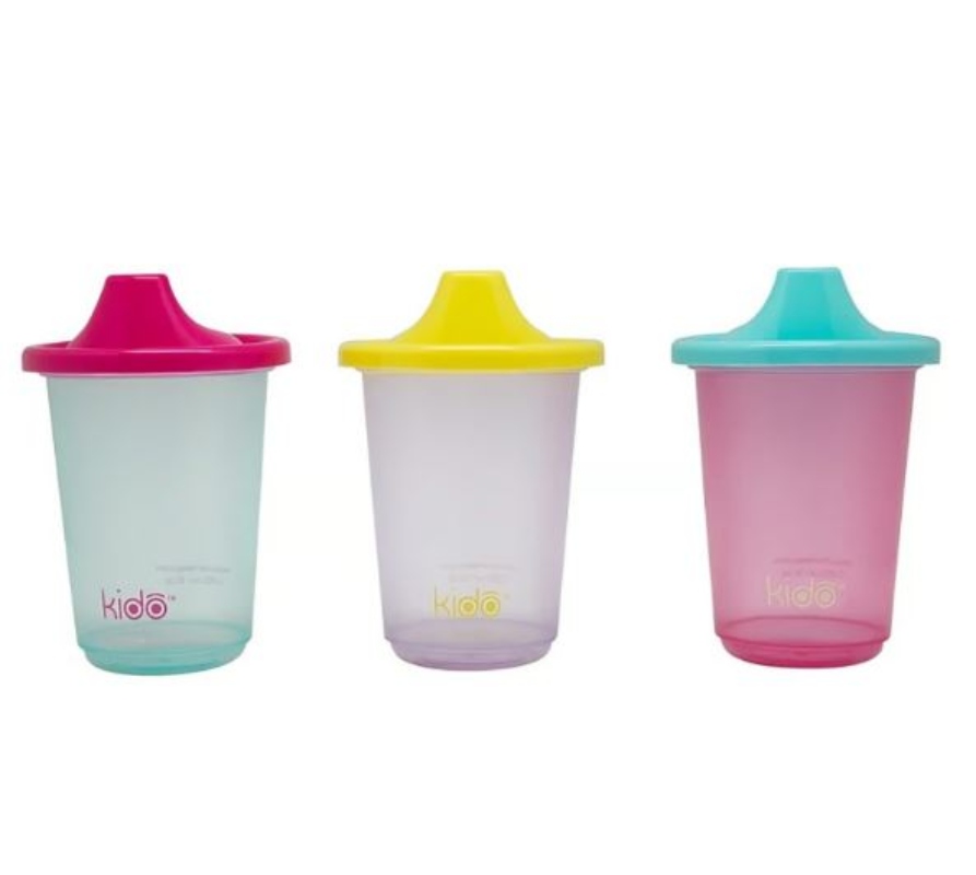 SET 3 VASOS REUSABLE CUPS KEEP KIDO - MOD 2 - 1