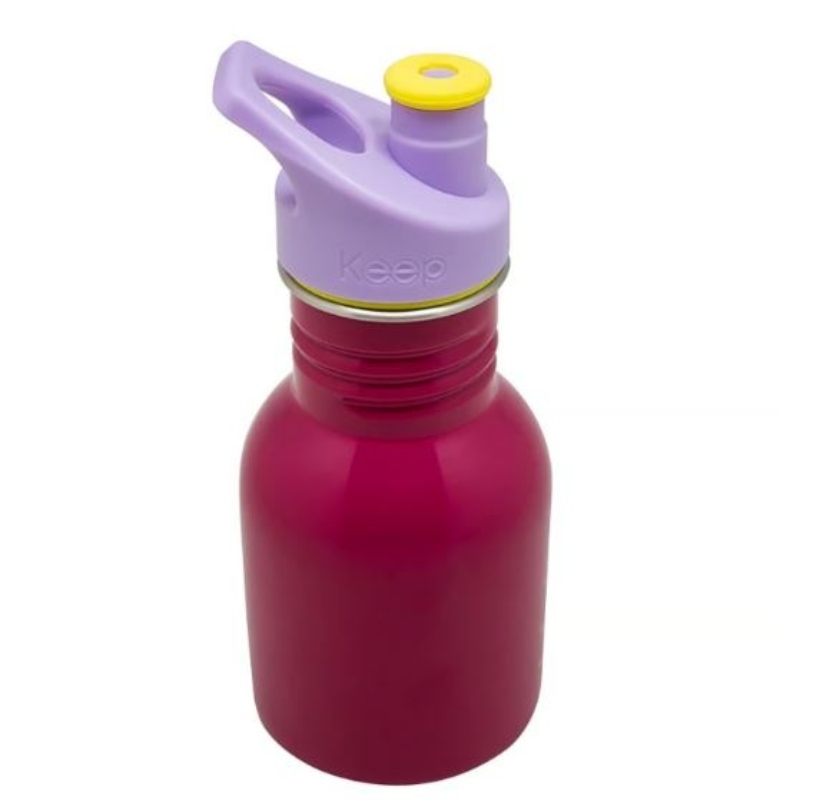 BOTELLA METALICA 335ML KEEP KIDO - ROJO - 2
