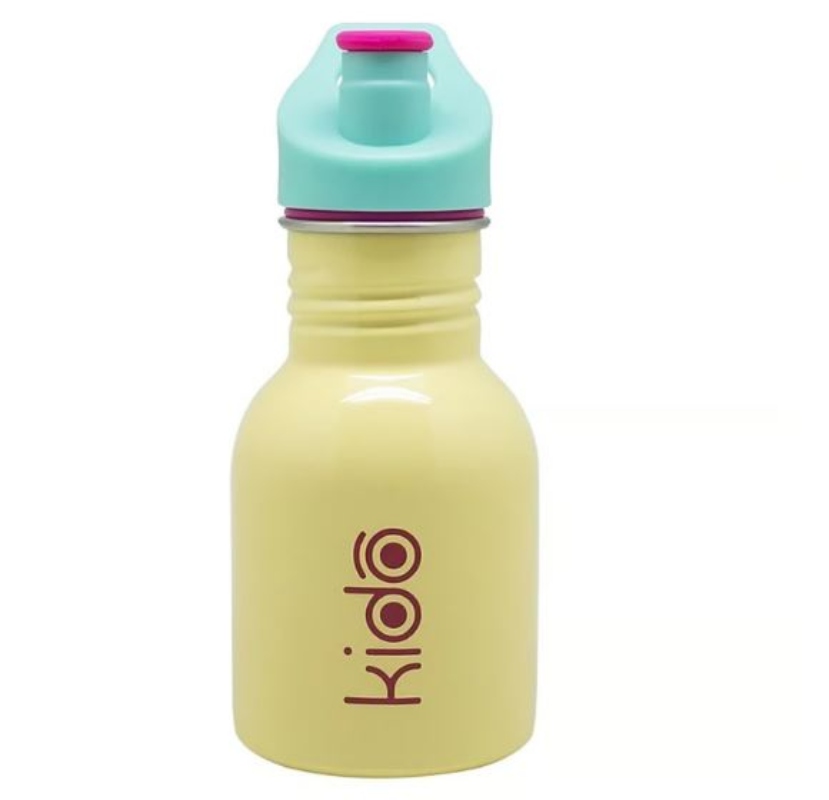 BOTELLA METALICA 335ML KEEP KIDO - AMARILLO - 1