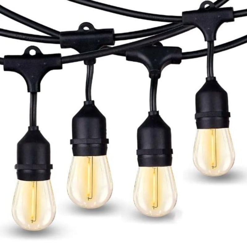 GUIRNALDA LUCES LED 10 METROS UNIBLE EXTERIOR 10 AMPOLLETAS - 1