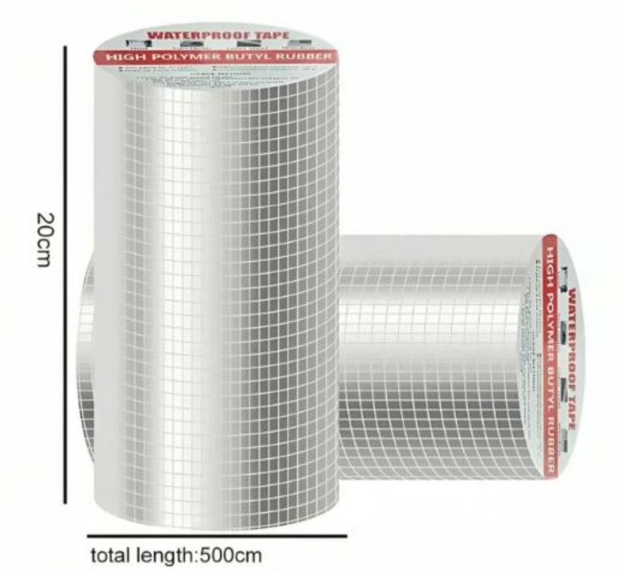 CINTA SELLADOR OEM BUTILO TECHO GOTERA IMPERMEABLE 20 CMX5 MTRS - 3
