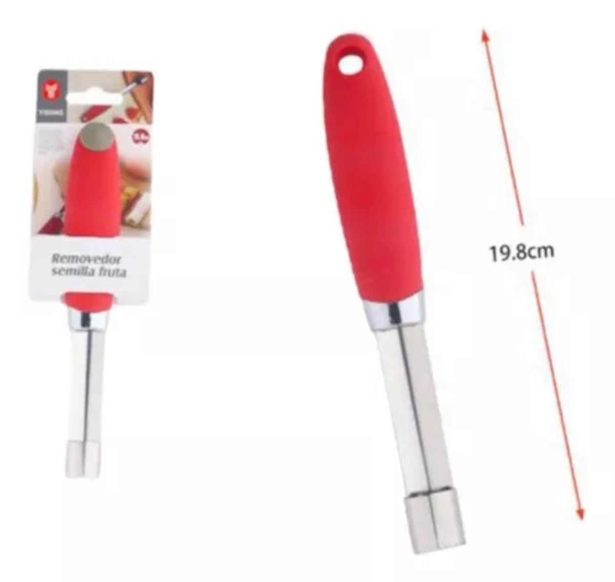REMOVEDOR SEPARADOR NÚCLEO DESCORAZONADOR SEMILLA DE FRUTA - 2