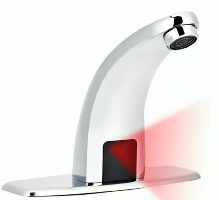 LLAVE OEM LAVAMANOS MODERNO SENSOR INFRARROJO - 1