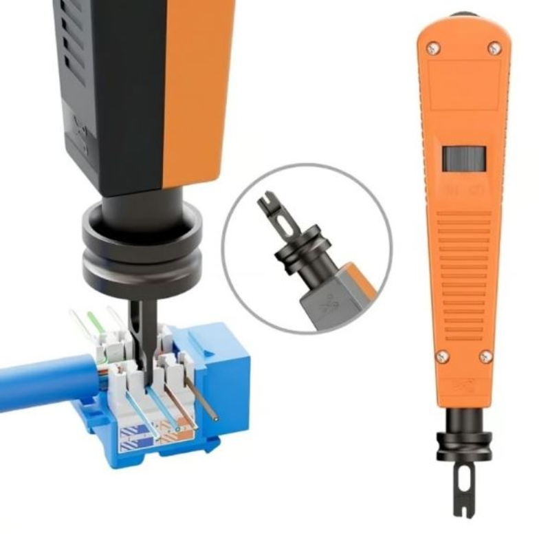 HERRAMIENTA PERFORADORA DE IMPACTO DE CABLE DE RED - 1