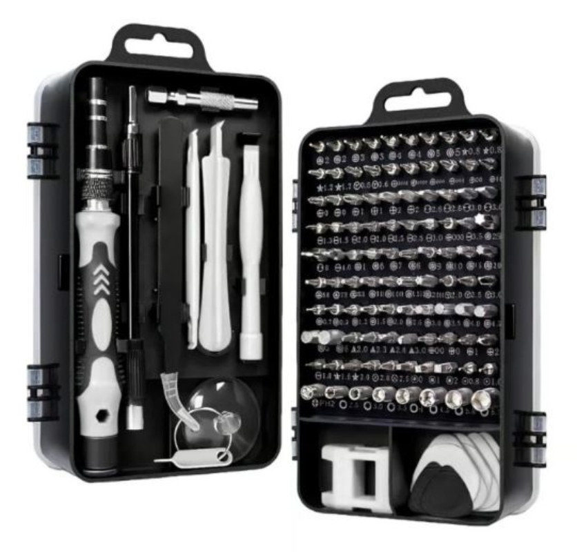 JUEGO DE MINI DESTORNILLADORES TORX DE PRECISIÓN 117 EN 1 - 1