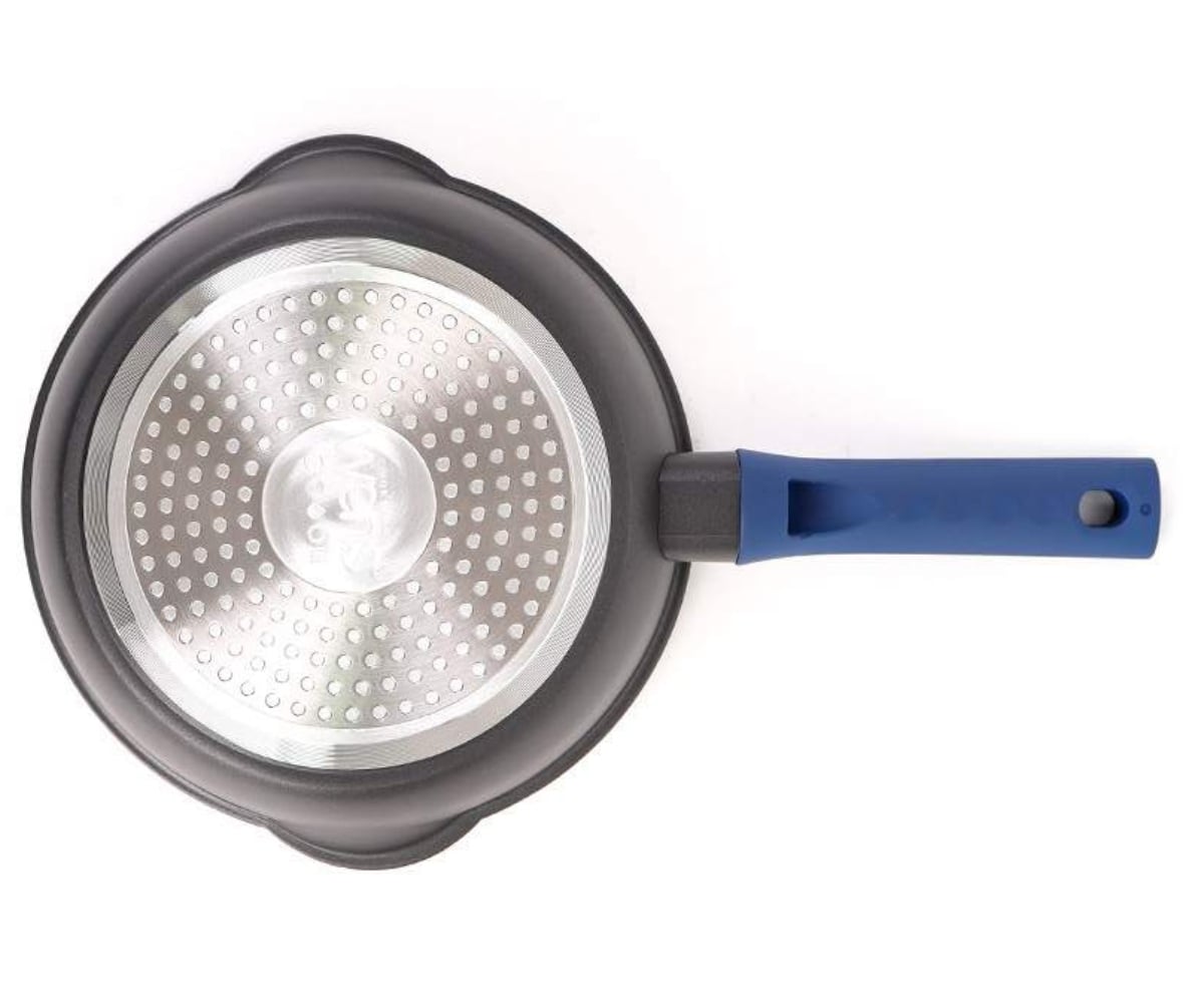 SARTEN 28 CM DE ALUMINIO PRENSADO AZUL INSCHEF - 2
