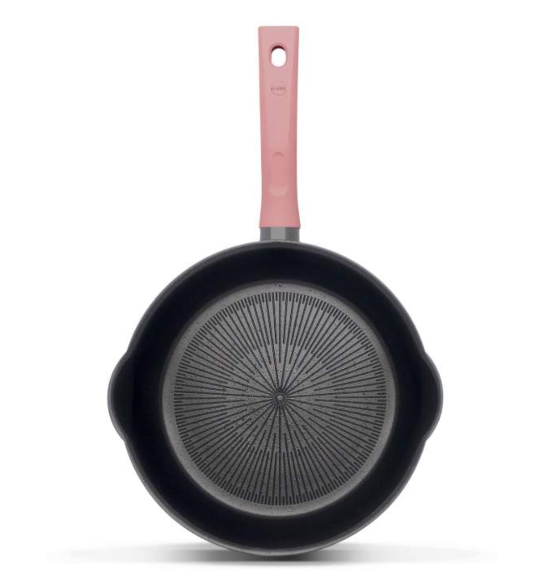 SARTEN 24 CM ANTIADHERENTE ROSA INSCHEF - 1