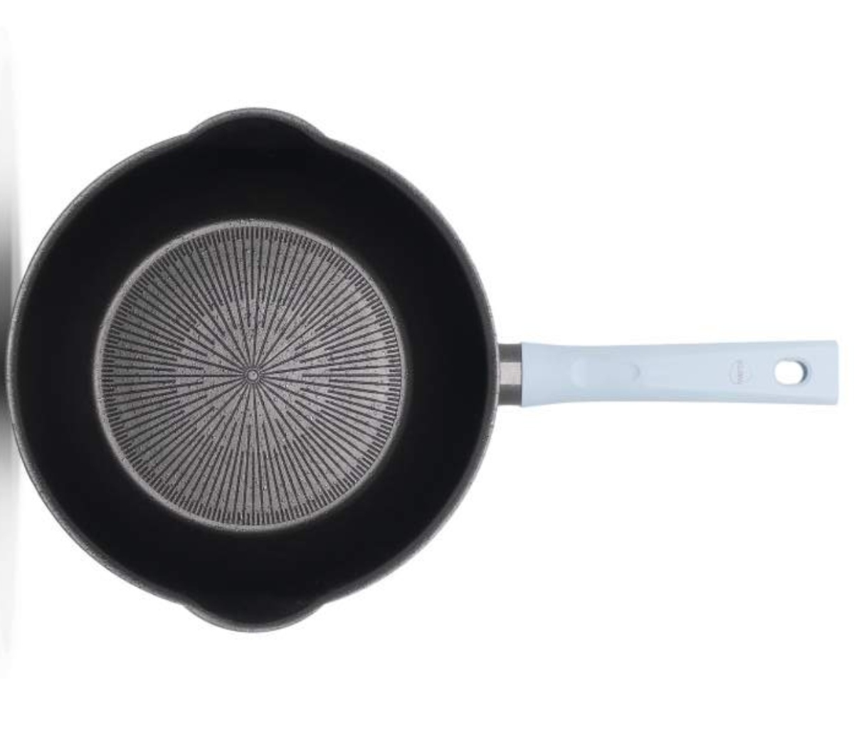 SARTÉN PROFUNDO 24 CM ALUMINIO CELESTE INSCHEF - 1