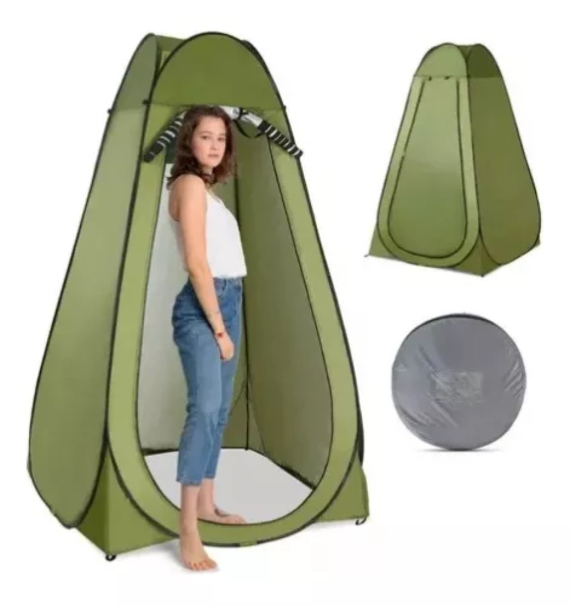 CARPA OEM CAMPING VESTIDOR BAÑO 120X120X190CM - 1