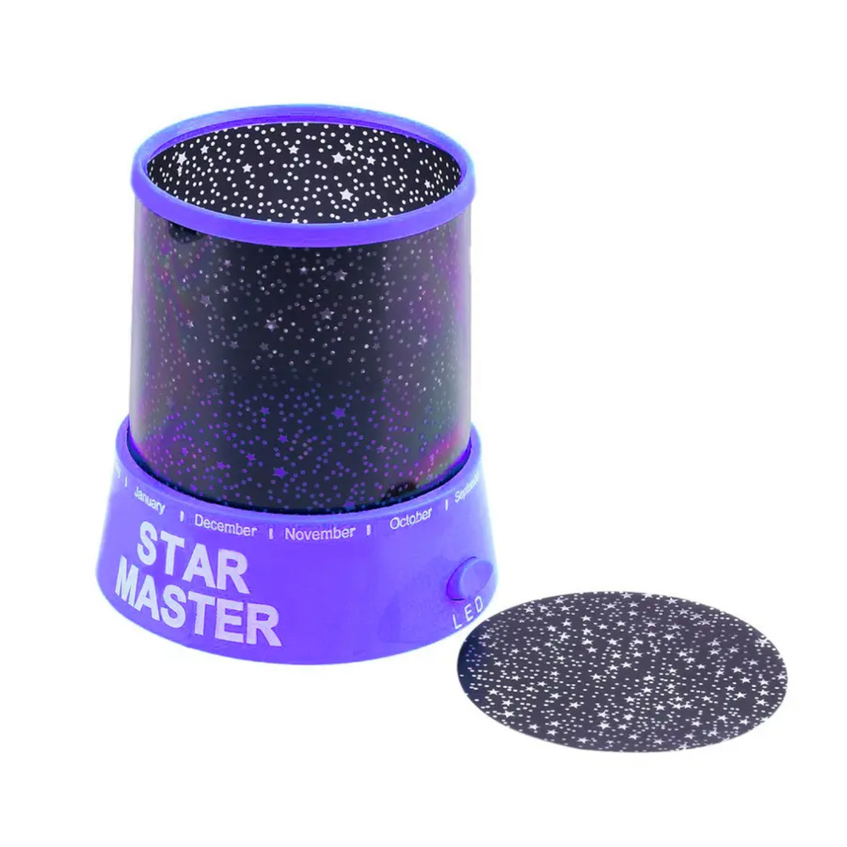 PROYECTOR LÁMPARA LED LUZ CIELO ESTRELLA ESPANTA CUCO NIÑOS - 2