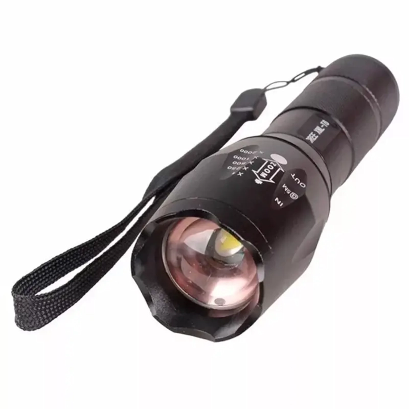 LINTERNA TACTICA RECARGABLE ZOOM T6 6000 LM - 1
