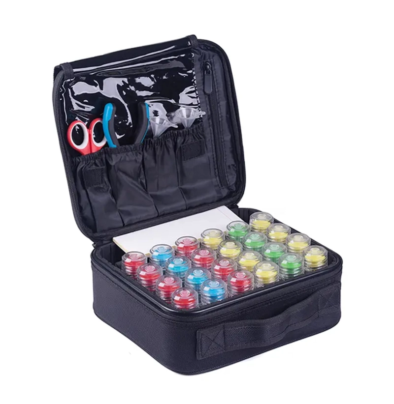 ORGANIZADOR ESTUCHE MULTIUSO DE ACCESORIOS COMPARTIMIENTOS - 1