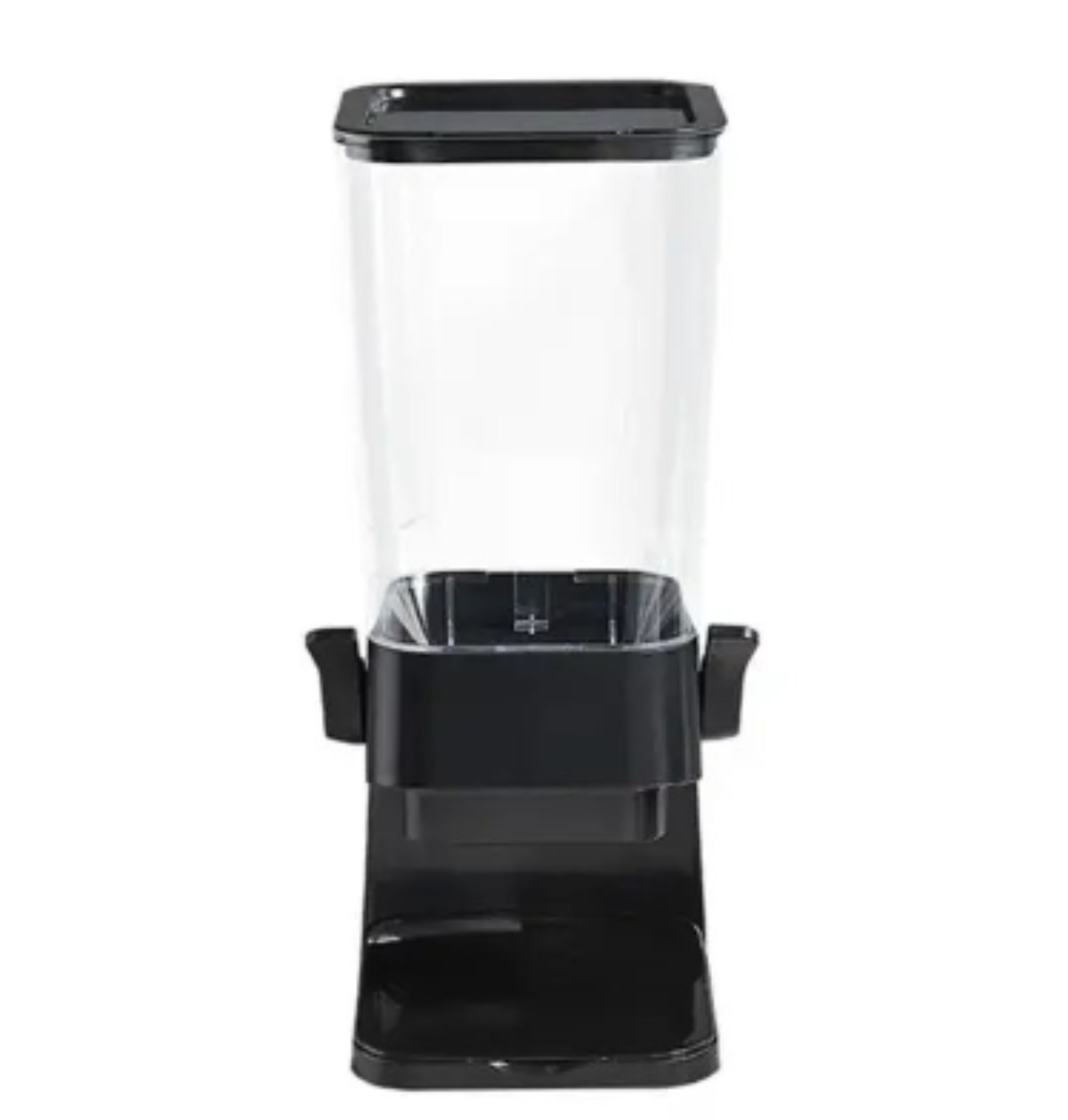 DISPENSADOR DE CEREAL, GRANOS, DULCES 5,5 LITROS NEGRO - 1