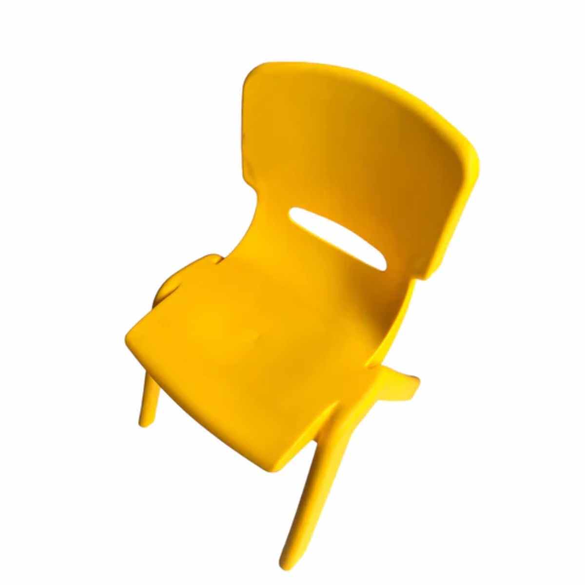 SILLA PLASTICA INFANTIL NIÑOS Y NIÑAS AMARILLO - 2
