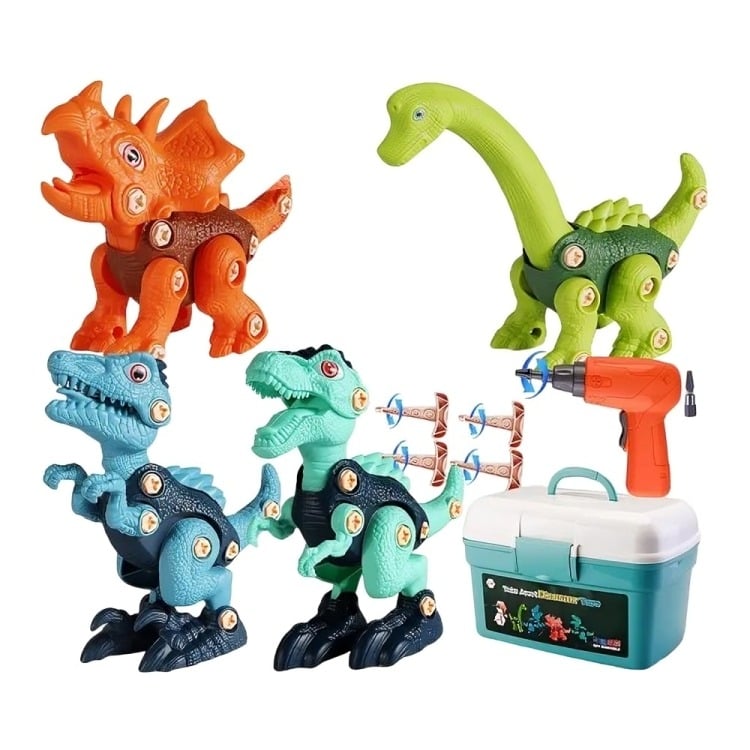 JUGUETE DIDÁCTICO DINOSAURIOS ARMABLES - 2