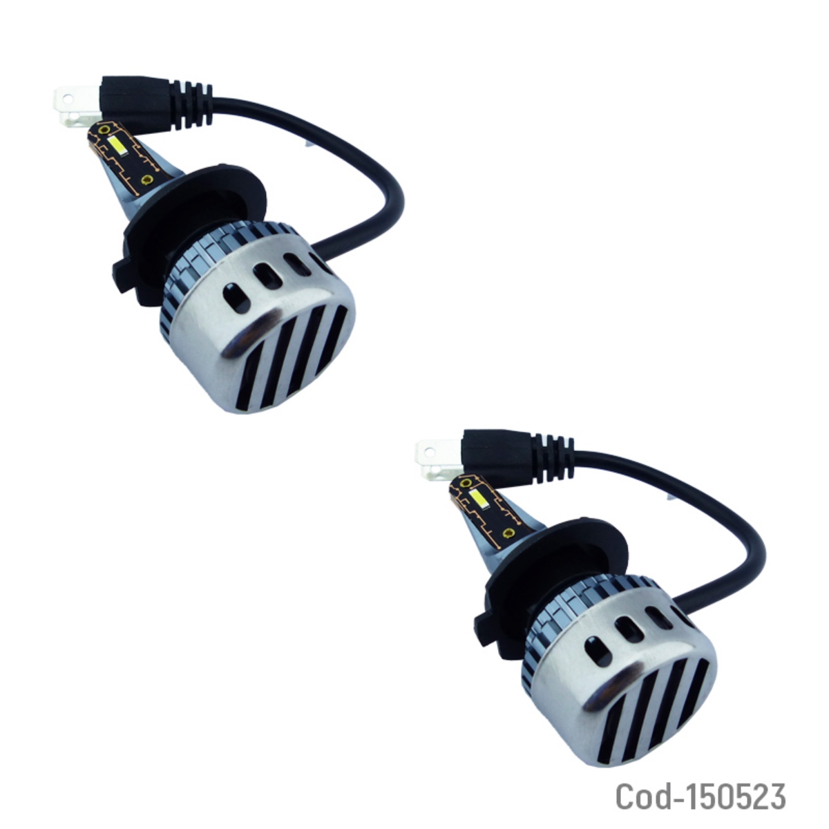 AMPOLLETA H-7 MOD.F10 LUZ BLANCA 12-24 VOLT SET X 2 PCS - 2