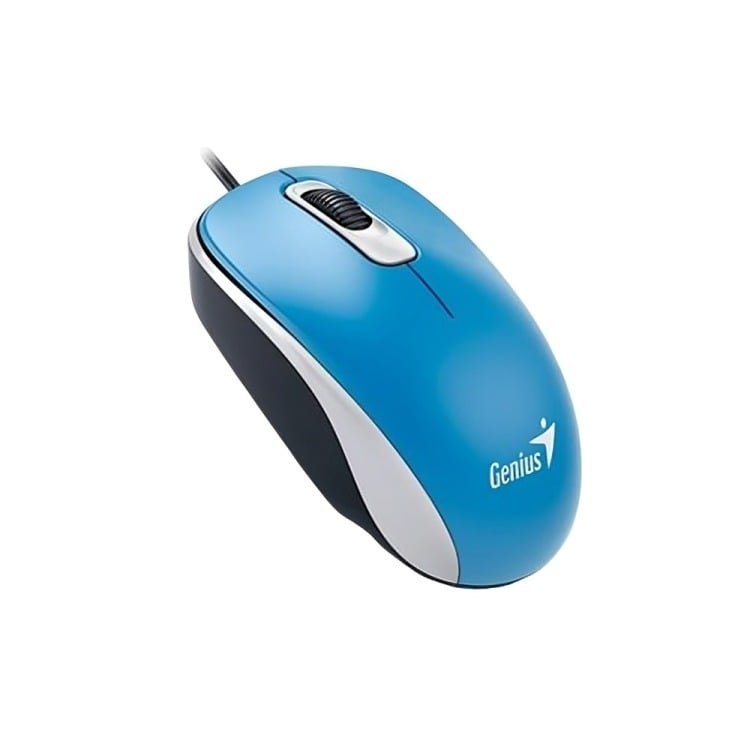 MOUSE GENIUS DX110 BÁSICO AZUL - 4