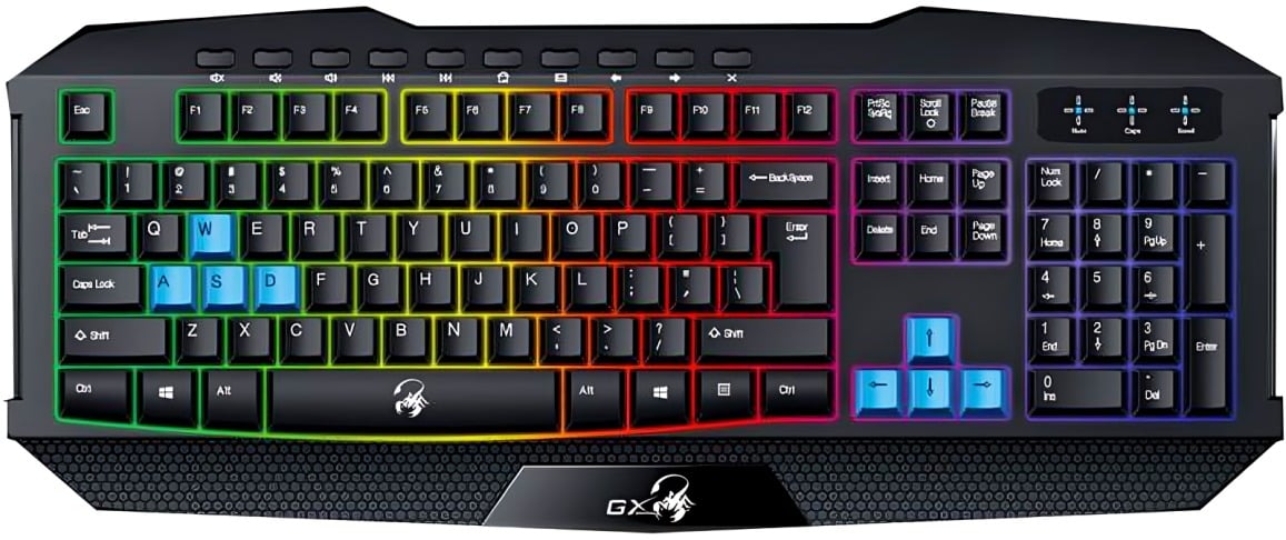 TECLADO GENIUS SCORPION GAMING KEYBOARD K215 - 3