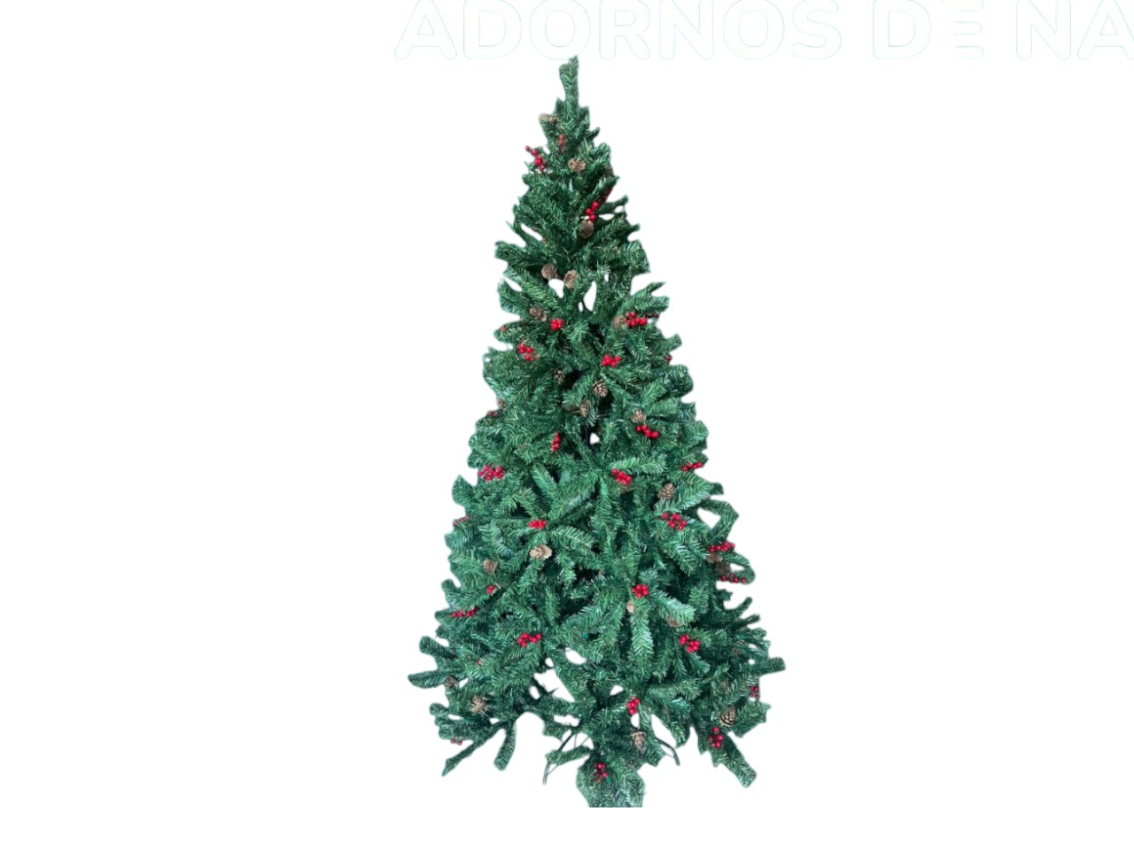 ARBOL DECORADO NAVIDEÑO PINO 210 CM - 1