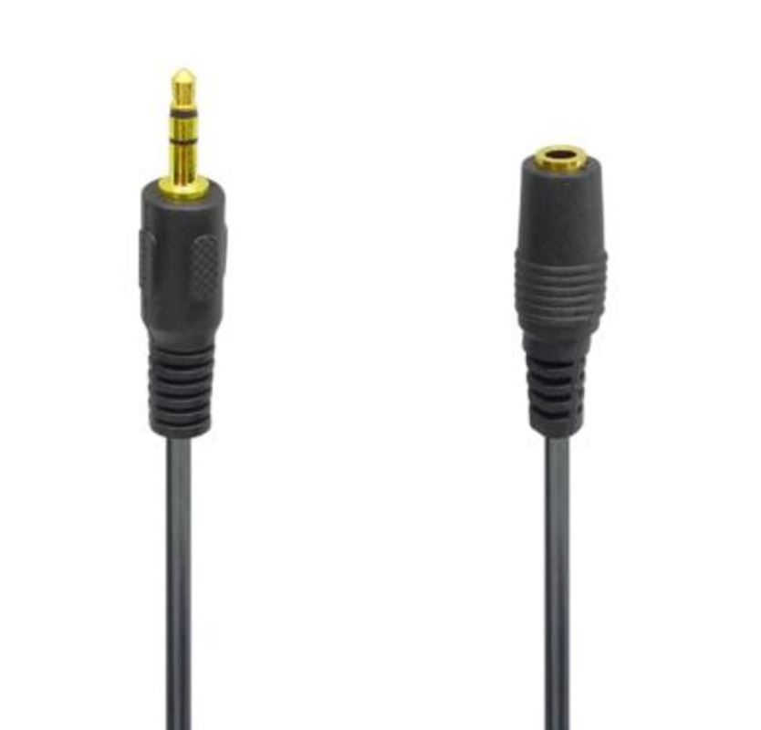 OEM CABLE EXTENSION, 5 METROS, PARA AUDIFONOS