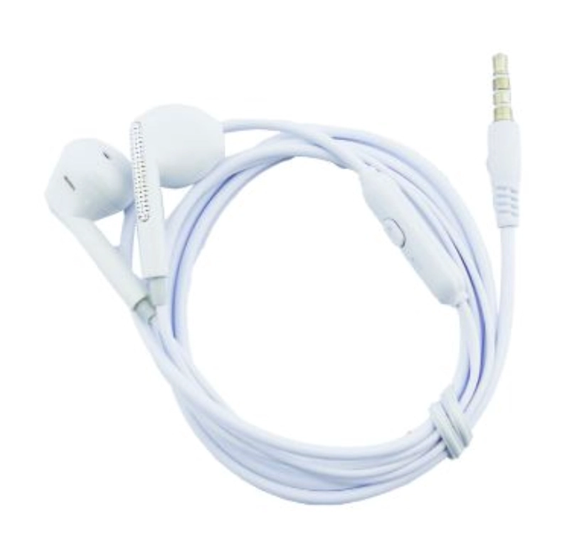 AUDIFONO IN EAR CON MICROFONO MODELO SN-W09 BLANCO. - 4