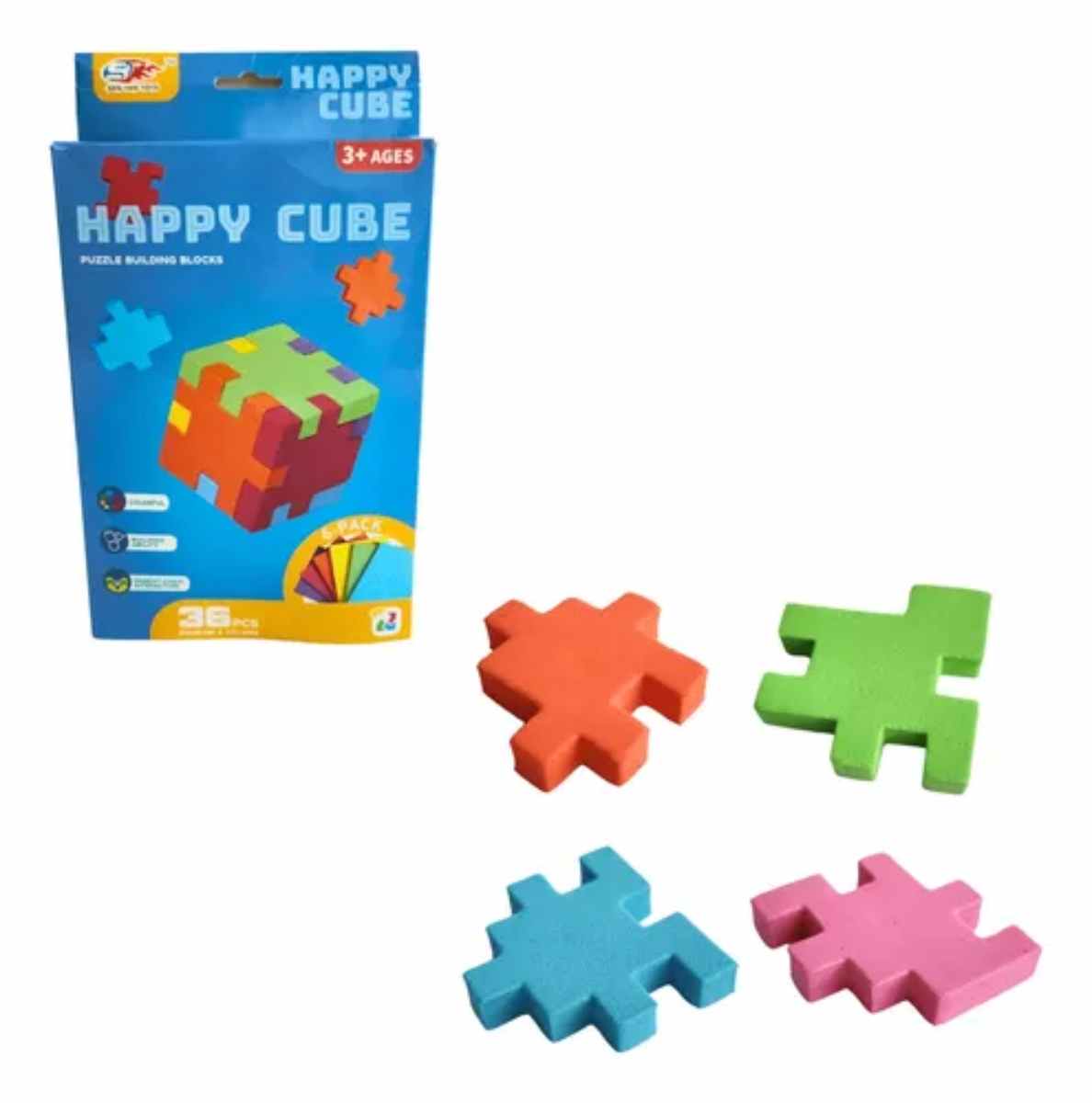 CUBO RUBIK ARMABLE 36 PIEZAS EVA - 3