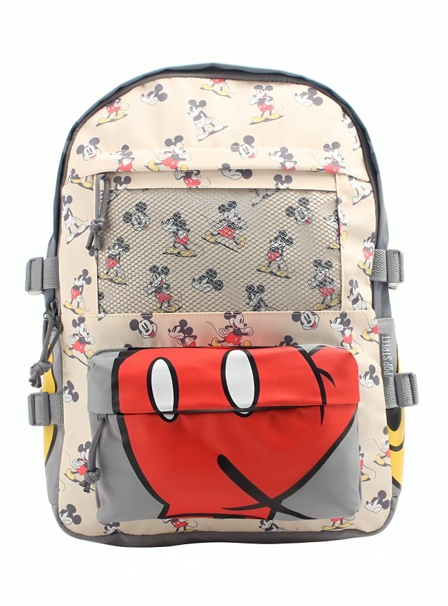 MOCHILA JUVENIL PS MICKEY - ESCOLAR - 2