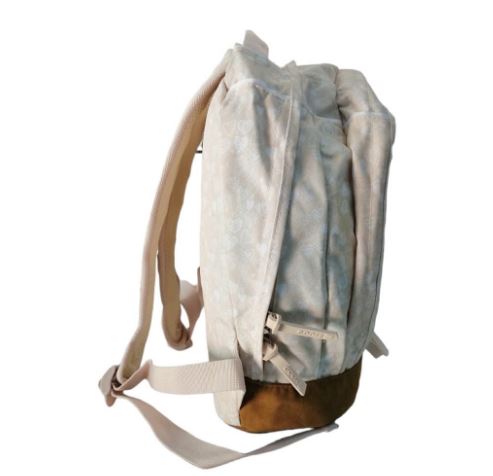 MOCHILA GOOSE MALAWI CORAZONES BEIGE - 1