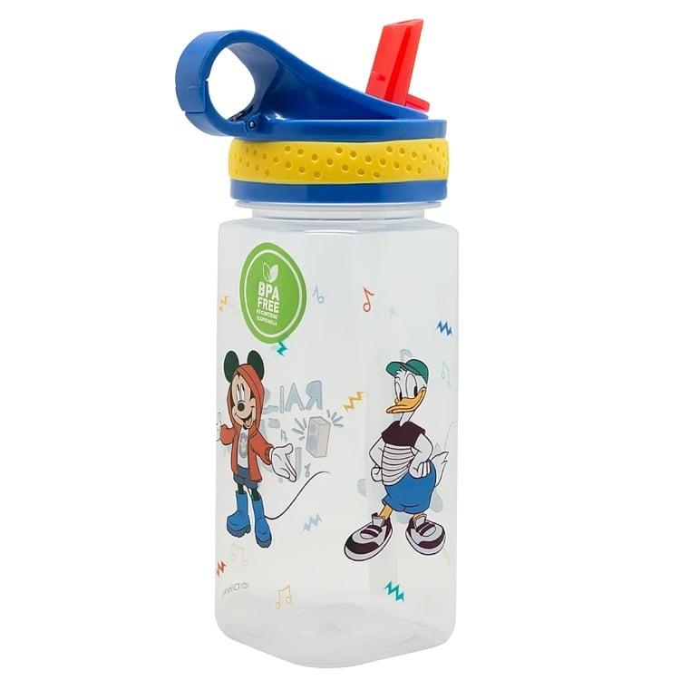 BOTELLA DISNEY CUADRADA LICENCIAS MICKEY MULTICOLOR 500 ML - 1