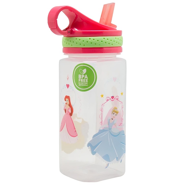 BOTELLA DISNEY CUADRADA LICENCIAS PRINCESAS MULTICOLOR 500 ML - 1