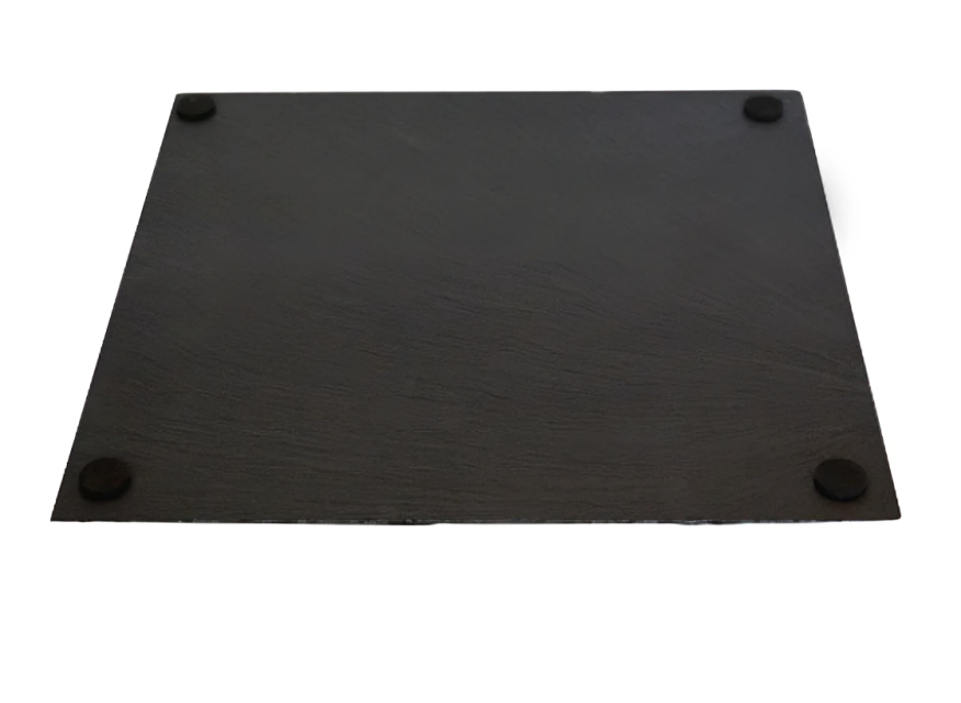 PLATO CUADRADO PIEDRA PIZARRA 25 CM WAYU - 3