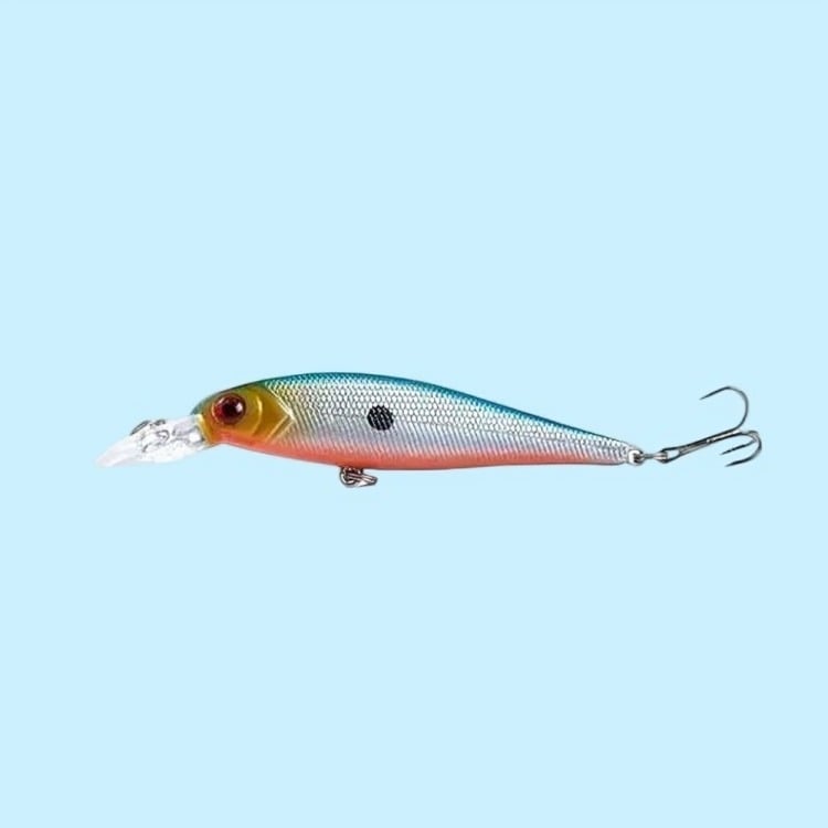 PACK 10 SEÑUELOS PESCA RAPALA 7.2CM LENGUADO CORVINA - 2
