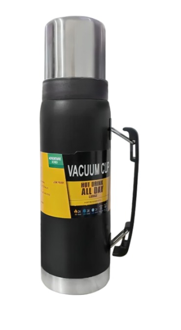 TERMO ACERO INOXIDABLE CAPACIDAD 1000ML AGUA FRIA Y CALIENTE - 2