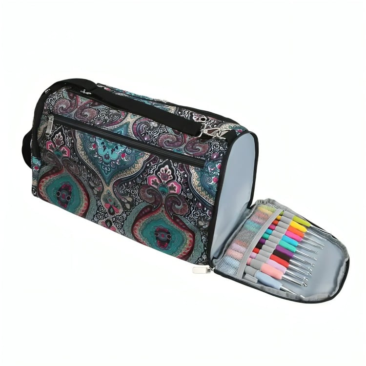 BOLSA ALMACENAMIENTO HILO LANA CROCHET TEJER - 2