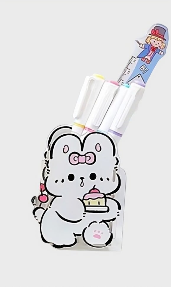 ORGANIZADOR MESA KAWAII DISEÑO ANIMAL - 1