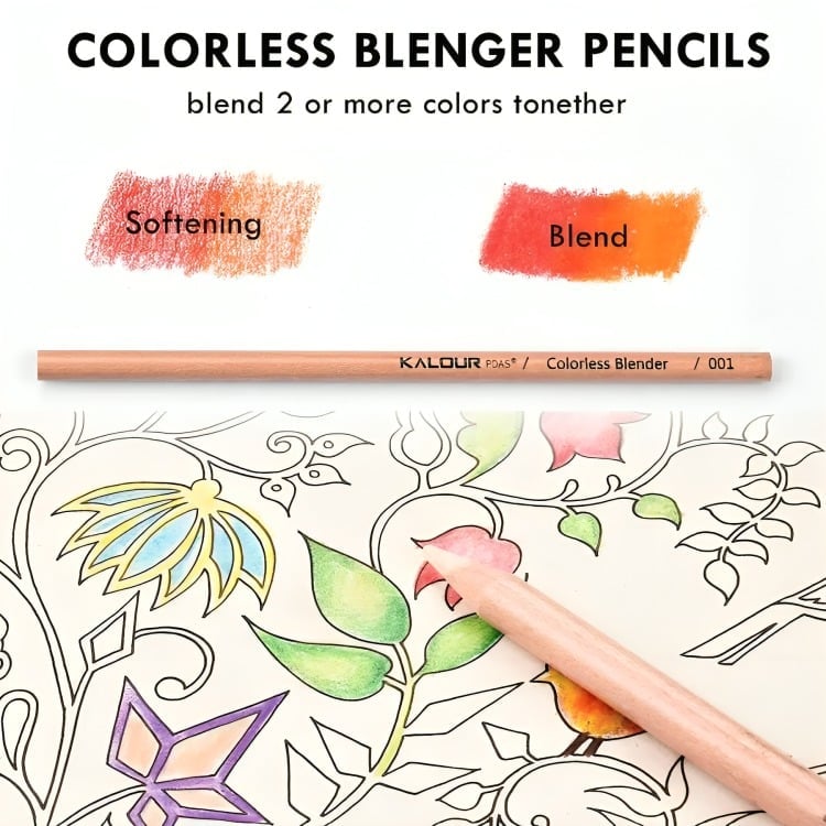 SET 120 LÁPICES COLOR PROFESIONAL DIBUJO CAJA CILINDRICO - 3
